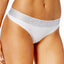 Calvin Klein White Logo Stretch Thong