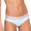 Calvin Klein White Logo Stretch Thong