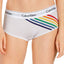 Calvin Klein White Pride Limited Edition Rainbow Boyshort