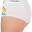 Calvin Klein White Pride Limited Edition Rainbow Boyshort