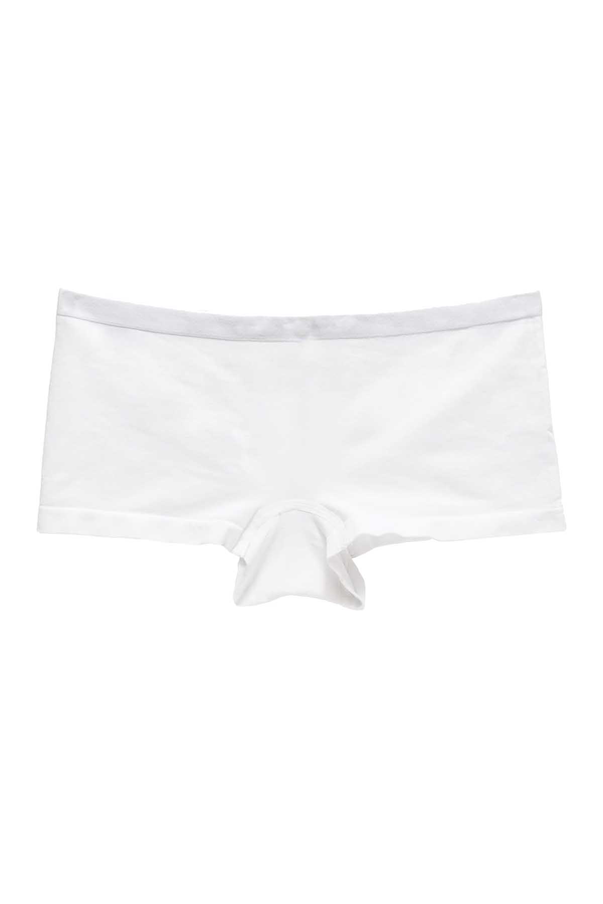 Calvin Klein White Pure Seamless Boyshort