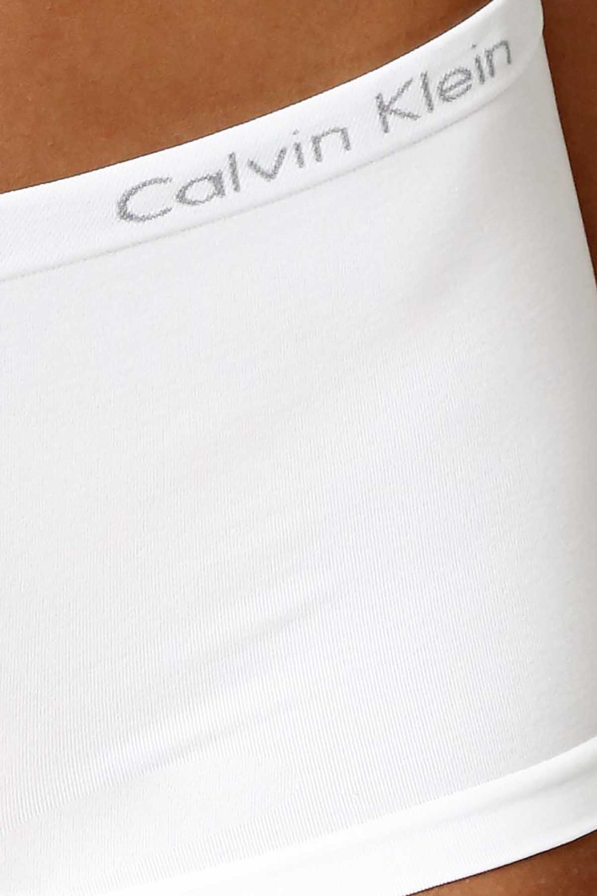 Calvin Klein White Pure Seamless Boyshort