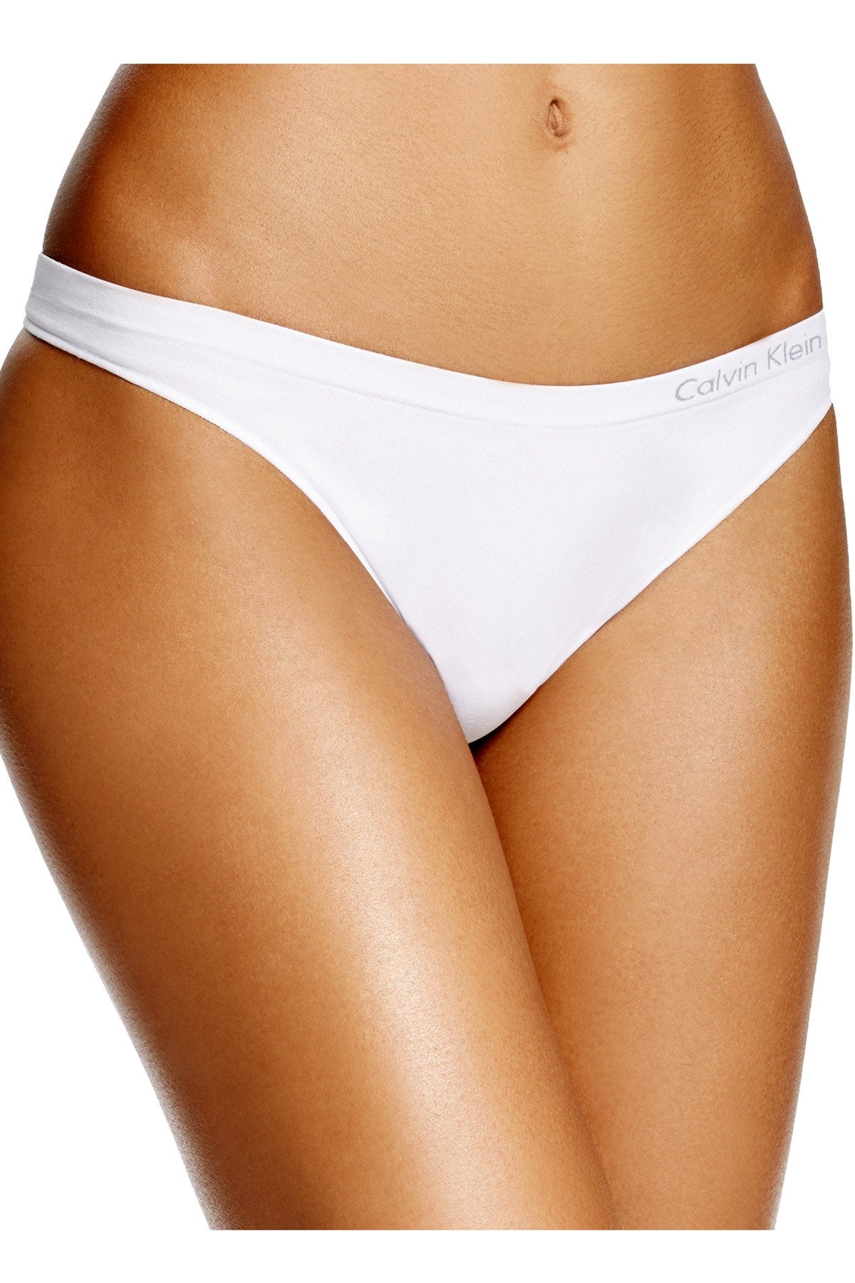 Calvin Klein White Pure Seamless Thong