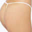 Calvin Klein White Sleek Modal G-String