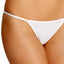 Calvin Klein White Sleek String Bikini Brief