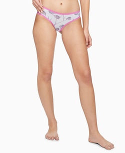 Calvin Klein Wo Flirty Bikini Underwear Qd3840 Talias Tulips_polished Blue thumbnail 2