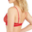 Calvin Klein Wo Flocked Hearts Unlined Triangle Bralette Qf5480 Temper