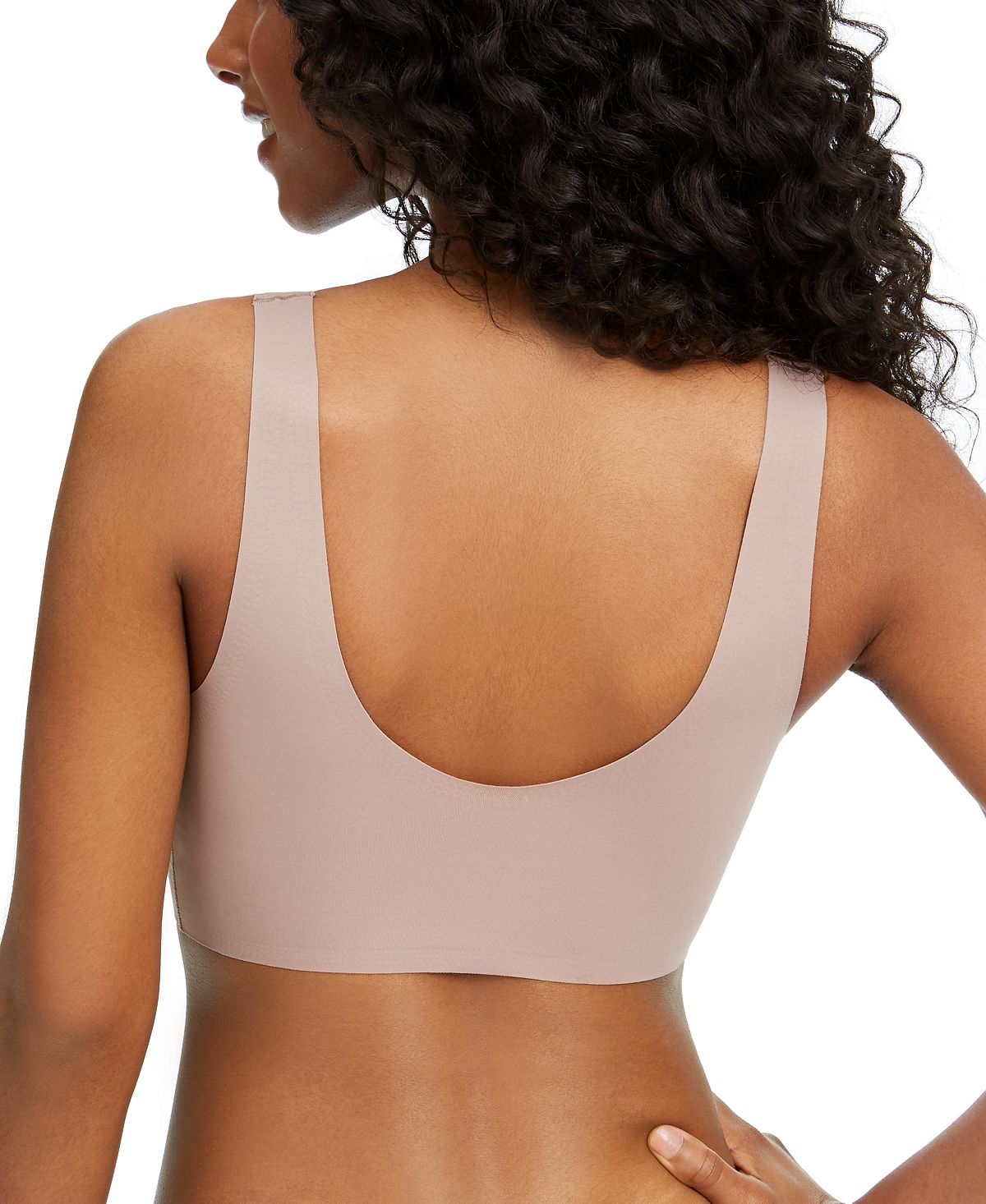 Calvin Klein Wo Invisibles Comfort Plunge Push-up Bralette Qf5785 Josephine