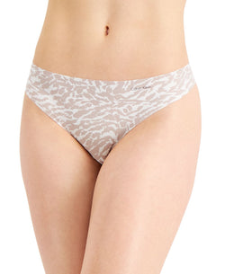 Calvin Klein Wo Invisibles Thong Underwear D3428 Brushing Leopard thumbnail 1