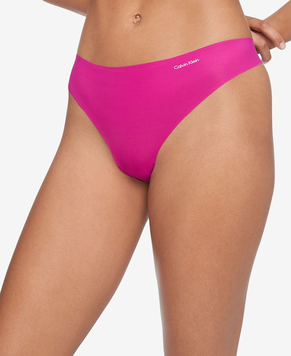 Calvin Klein Wo Invisibles Thong Underwear D3428 Charmed