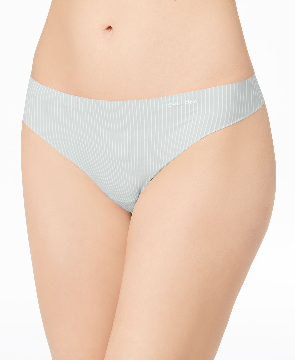 Calvin Klein Wo Invisibles Thong Underwear D3428 Elysian Green