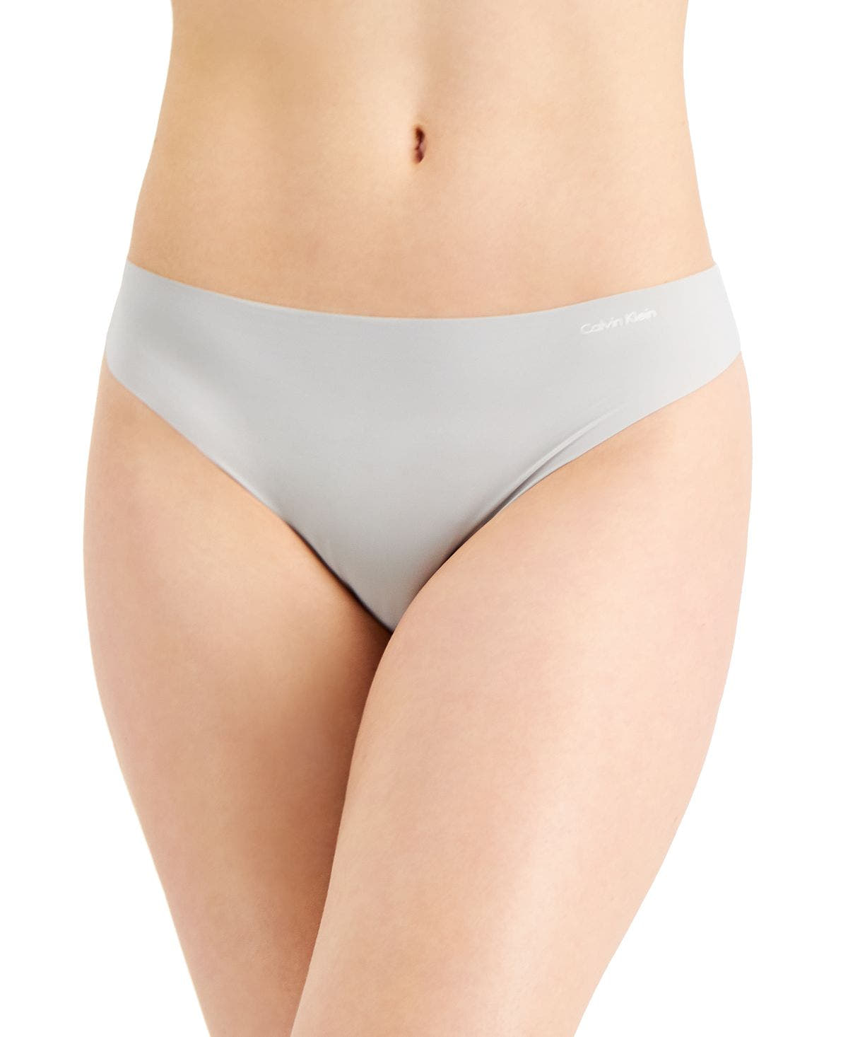 Calvin Klein Wo Invisibles Thong Underwear D3428 Jet Grey