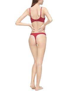 Calvin Klein Wo Invisibles Thong Underwear D3428 Rebellious thumbnail 2