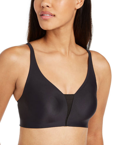 Calvin Klein Wo Invisibles Wirefree Unlined Bralette Qf5380 Black
