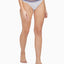 Calvin Klein Wo Lace-trim Bikini Underwear Qd3838 Polished Blue