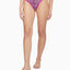 Calvin Klein Wo Lace-trim Thong Underwear Qd3705 Coiled Cat_ripe Berry
