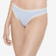 Calvin Klein Wo Lace-trim Thong Underwear Qd3705 Prepster Blue