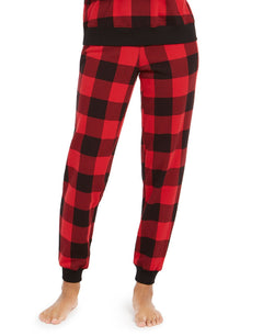 Calvin Klein Wo Modern Cotton Buffalo Check Sleep Jogger Pants Buffalo Check_temper thumbnail 1