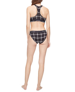 Calvin Klein Wo Modern Cotton Graphic Bikini Mens Window Pane_black thumbnail 2