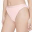 Calvin Klein Wo Pure Ribbed Cheeky Bikini Underwear Qf6443 Barely Pink