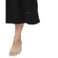 Calvin Klein Wo Wide-ribbed Knit Ease Wrap Robe Black