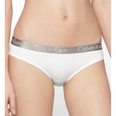 Calvin Klein Women Radiant Cotton Bikini QD3540 white