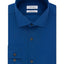 Calvin Klein X Steel Extra-slim Fit Non-iron Performance Herringbone Dress Shirt Ultra Blue