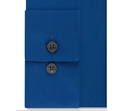 Calvin Klein X Steel Extra-slim Fit Non-iron Performance Herringbone Dress Shirt Ultra Blue thumbnail 2