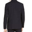 Calvin Klein X-fit Extra-slim Fit Infinite Stretch Navy Blue Windowpane Wool Suit Jacket Navy