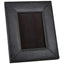 Campo Marizo Black Pebbled Faux-Leather Picture Frame