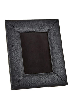 Campo Marizo Black Pebbled Faux-Leather Picture Frame thumbnail 1