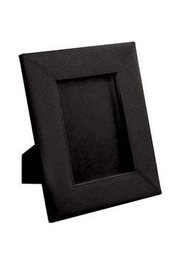 Campo Marizo Black Pebbled Faux-Leather Picture Frame thumbnail 2