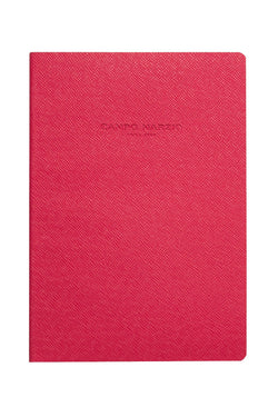 Campo Marzio Hot-Pink/Neon-Pink Pebbled Faux-Leather Journal thumbnail 2