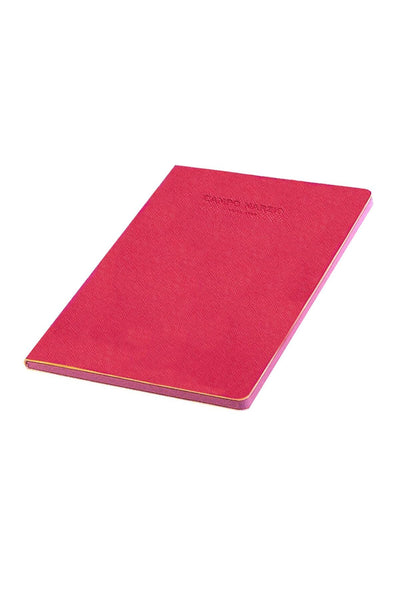 Campo Marzio Hot-Pink/Neon-Pink Pebbled Faux-Leather Journal