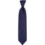 Canali Framed Floral Classic Tie Navy