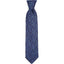 Canali Scattered Flowers Silk Classic Necktie Navy