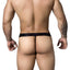 Candyman Black Candy-Wrap Thong