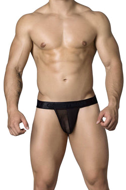Candyman Black Candy-Wrap Thong thumbnail 1