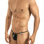 Candyman Black/Gold Zip-Thong