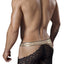 Candyman Black Lace Romantic Cut-Out Boxer Brief