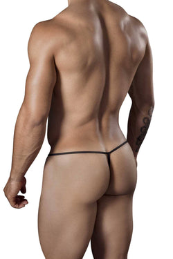 Candyman Black Lace String Thong thumbnail 3