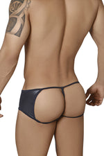 Candyman Black Open Side Jock-String