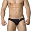 Candyman Black/Printed Kitty Swim Bikini