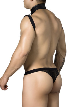 Candyman Black S&M Costume Outfit thumbnail 2