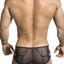 Candyman Black Sheer Back Brief
