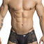 Candyman Black Sheer-Lace Cheeky Trunk