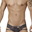 Candyman Black Strappy Lace Brief