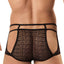 Candyman Black String Mesh Brief