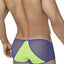 Candyman Blue/Hot Green Sheer Brief