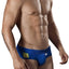 Candyman Electric-Blue/Lime Mesh-Panel Sunny Brief